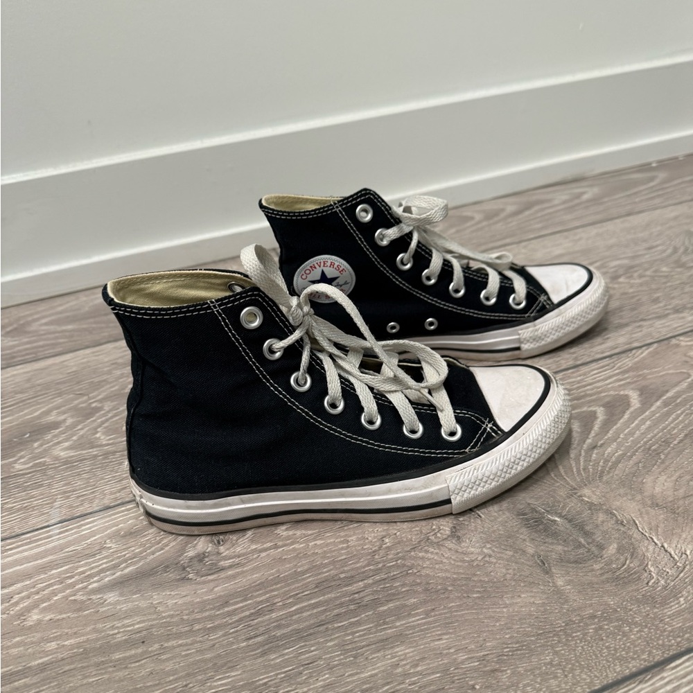Converse Kids Black and White High-Tops